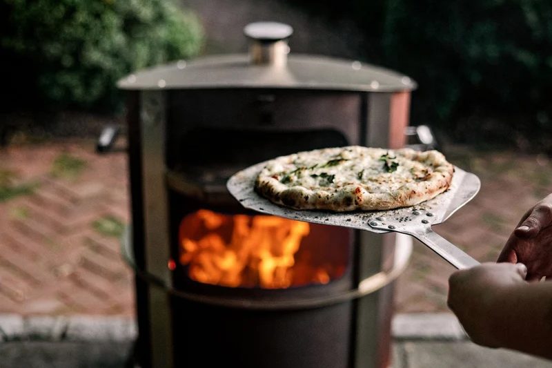 Breeo Fire Pit and Pizza Oven in Corten Steel