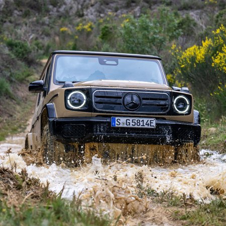 Mercedes-Benz G 580 with EQ Technology, the first electric G-Class SUV, also known as the G-Wagen