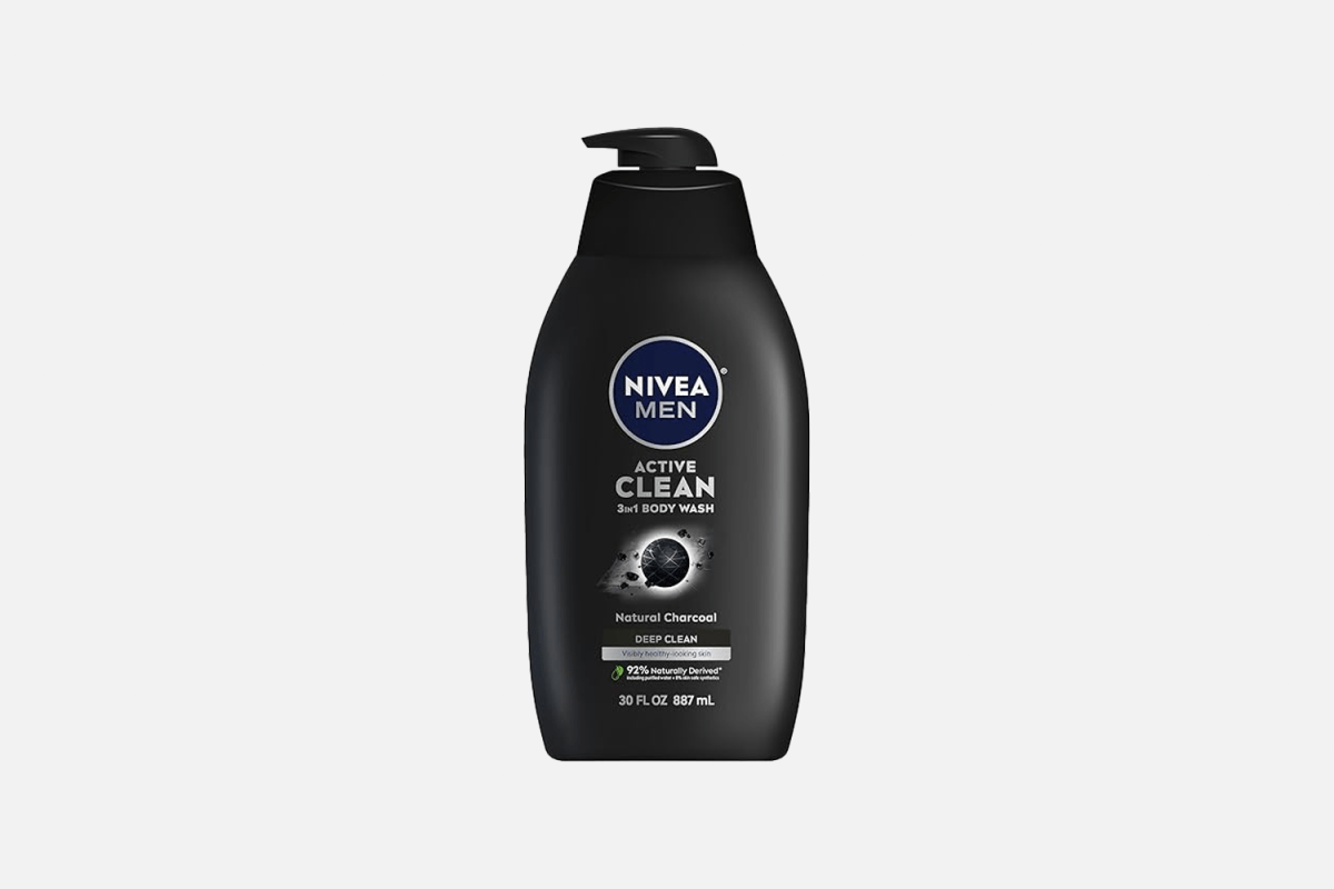 Nivea Men DEEP Active Clean Charcoal Body Wash