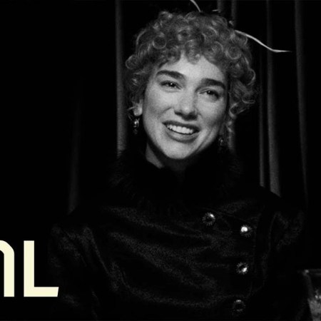 Dua Lipa on "SNL"