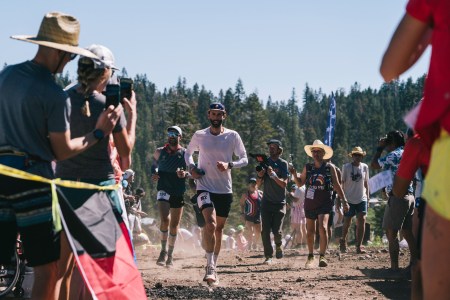 A photo of Tyler Green, trail runner, at a recent race.