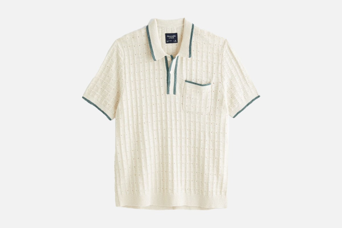 Abercrombie u0026amp;amp; Fitch Sideline-Style Sweater Polo