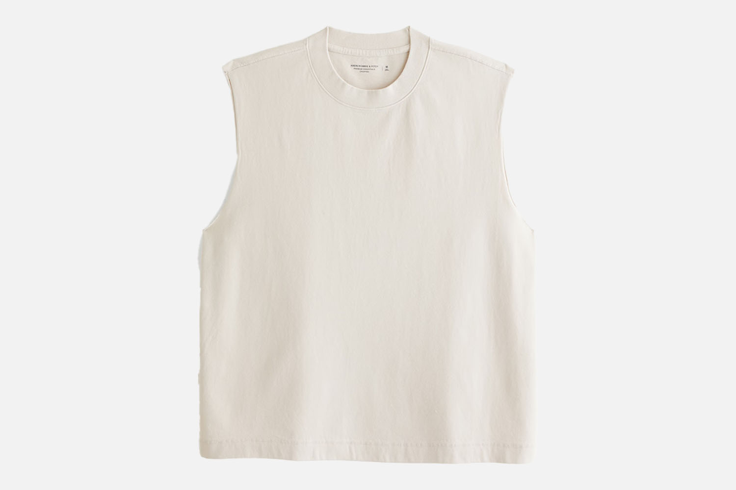 Abercrombie u0026amp;amp; Fitch Premium Heavyweight Cropped Tank