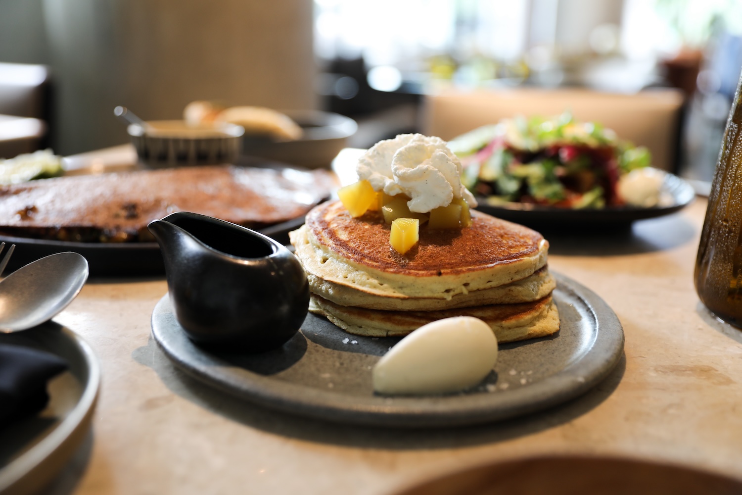 Barclar's Yucatan-inspired "Masa Pancakes"