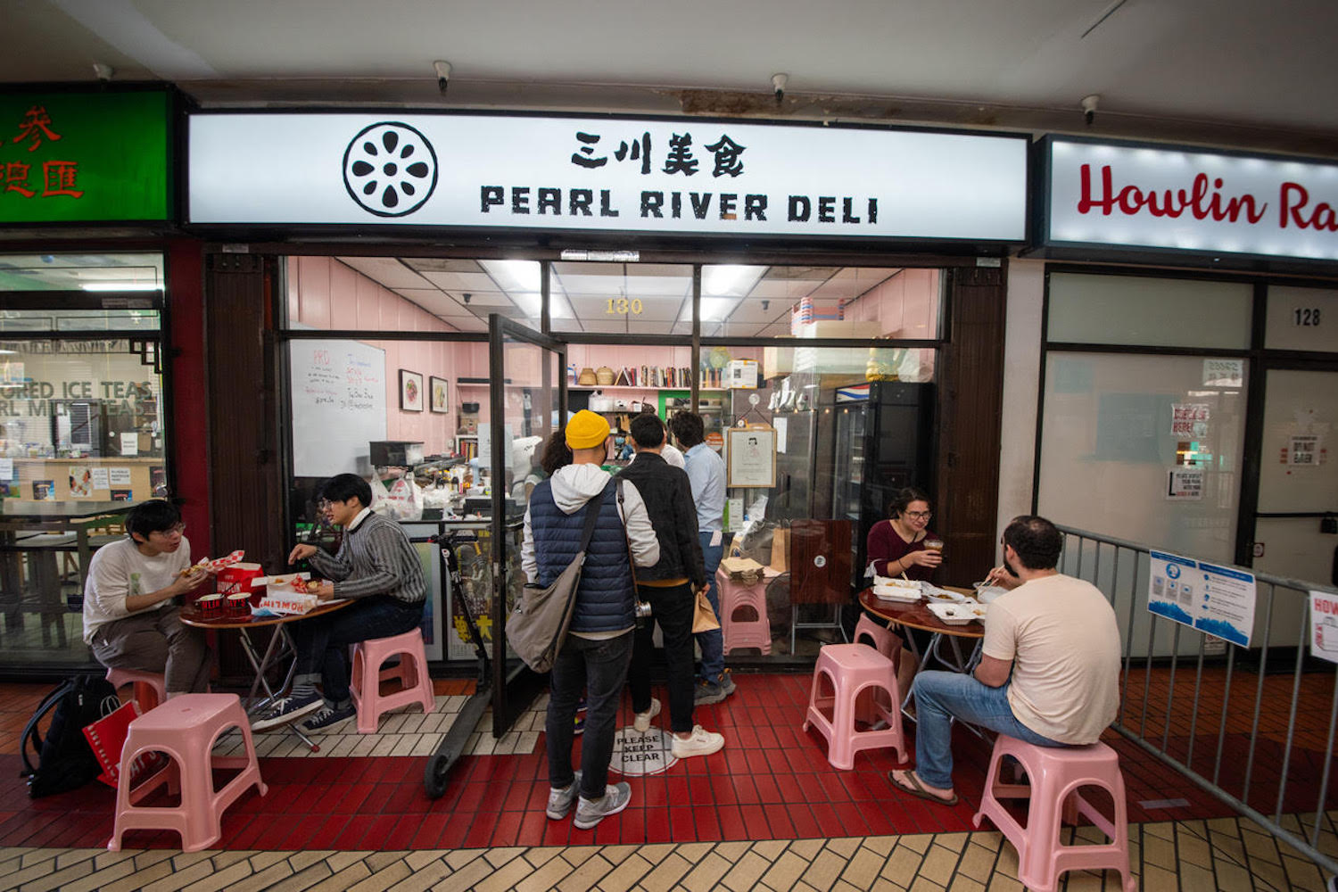 Pearl River Deli in Downtown LA, one of many stops on the 5.5 hour Culinary Backstreets food tour