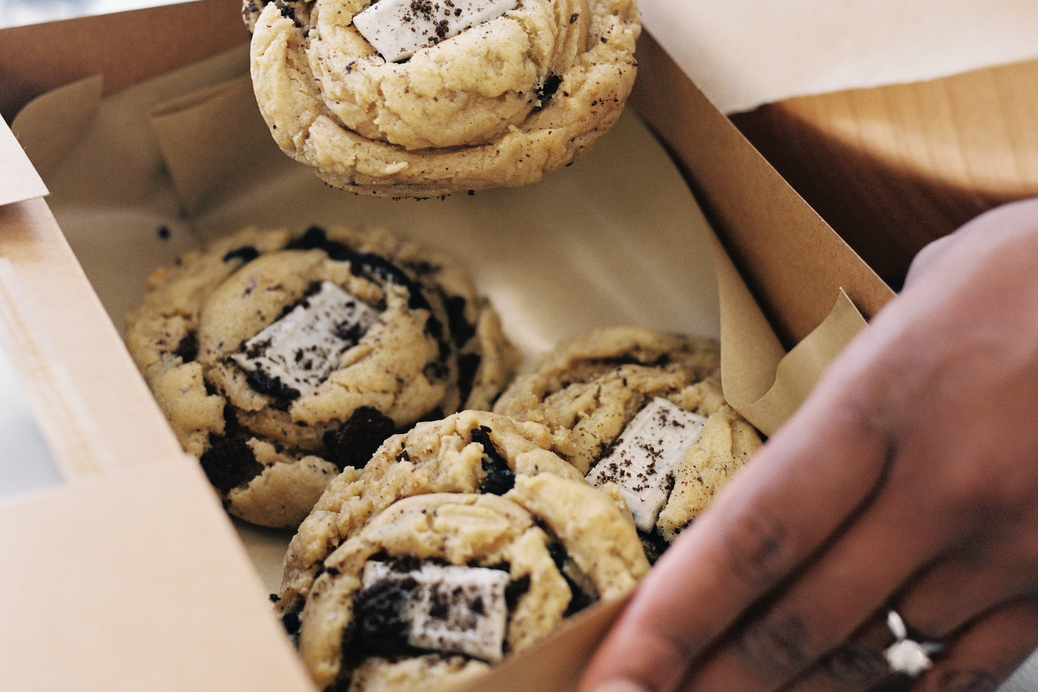 The Sea Salt Chocolate Chip cookie is a staple of Lara Adekoya's Fleurs et Sel