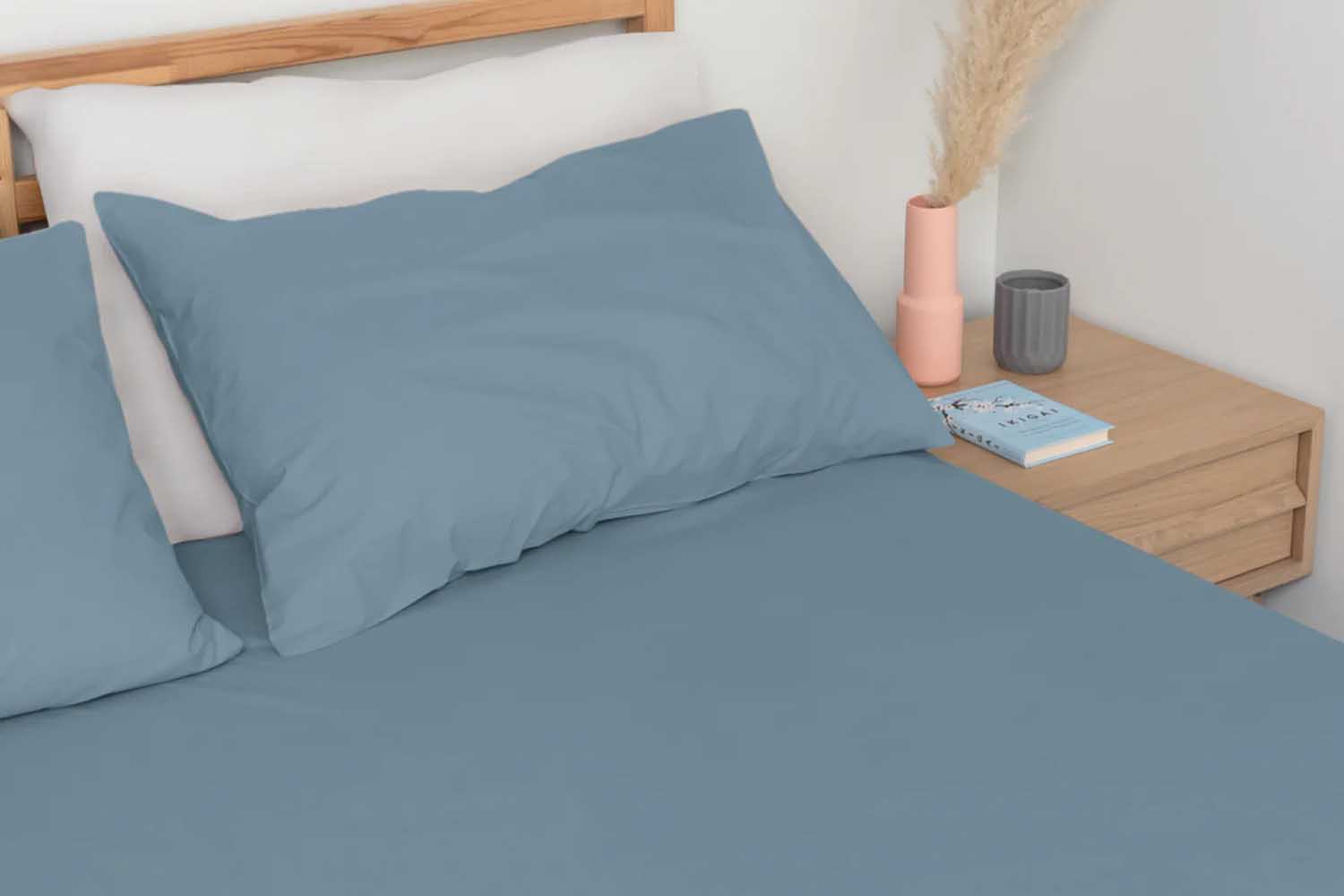 Homebird Cool &amp; Crisp Percale Fitted Sheet Set