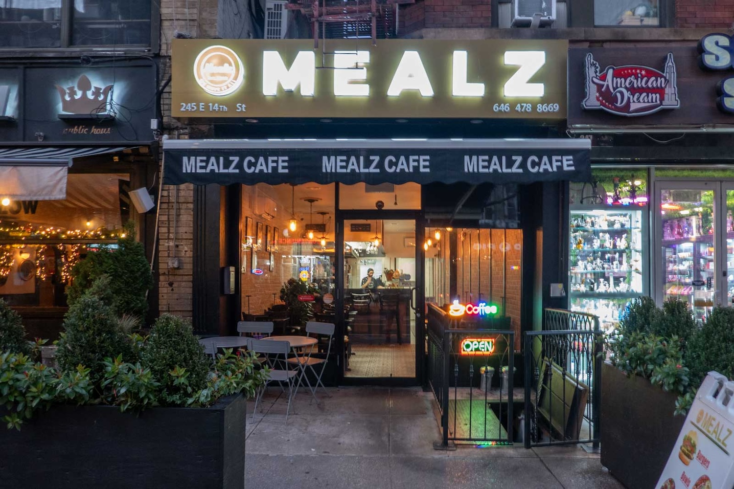 Mealz offers a combination of authentic Georgian dishes and American classics for hard-to-please family members.