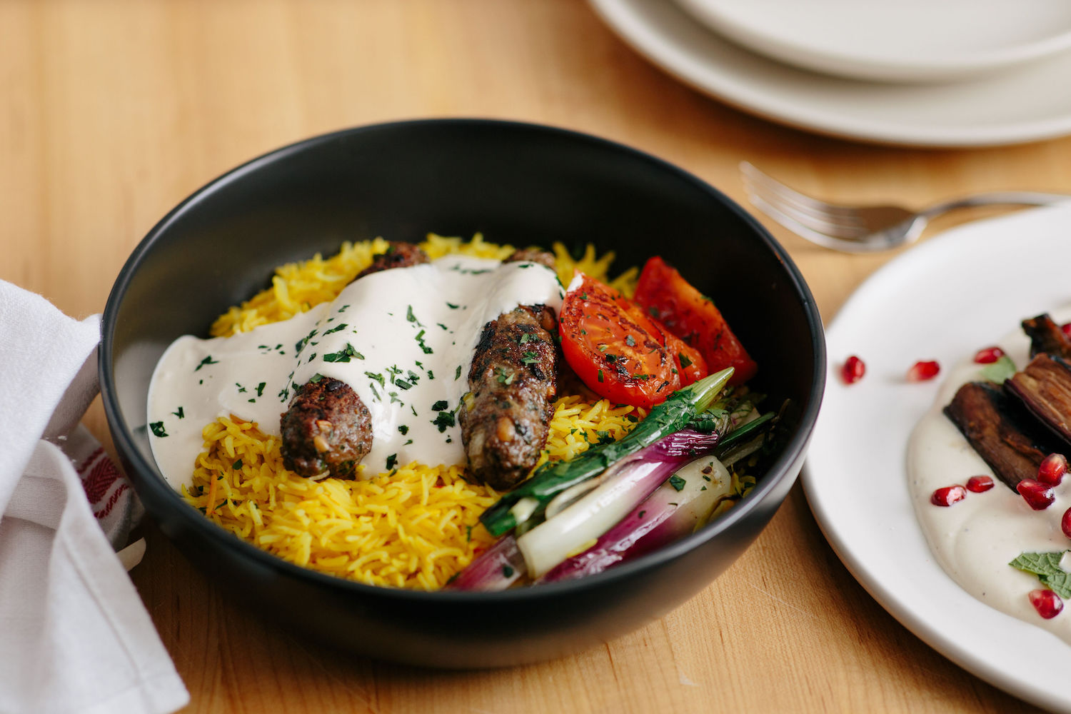 Located on Piedmont Ave, Pomella serves family-style Israeli cuisine