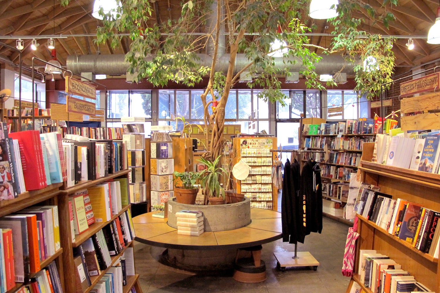 The booksellers at Skylight Books curate an events calendar, with authors stopping by most days of the week.