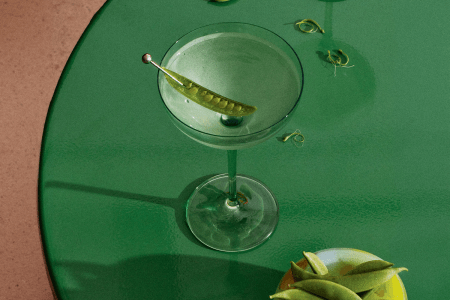 Snap Peas Breathe New Life Into the Martini