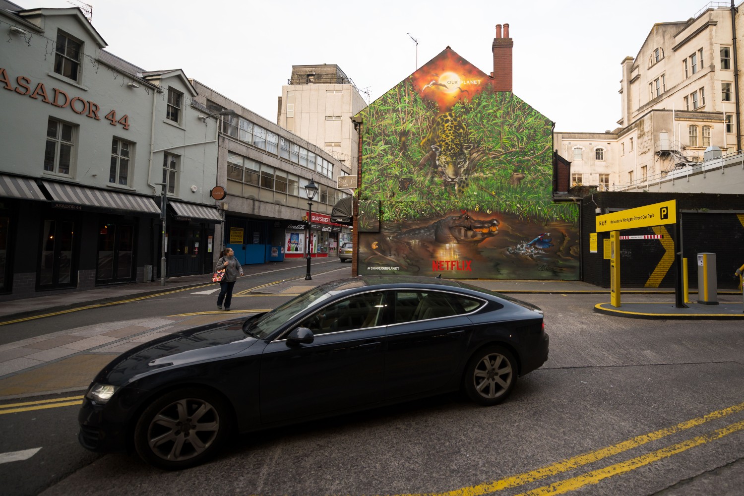 Driving in Cardiff
