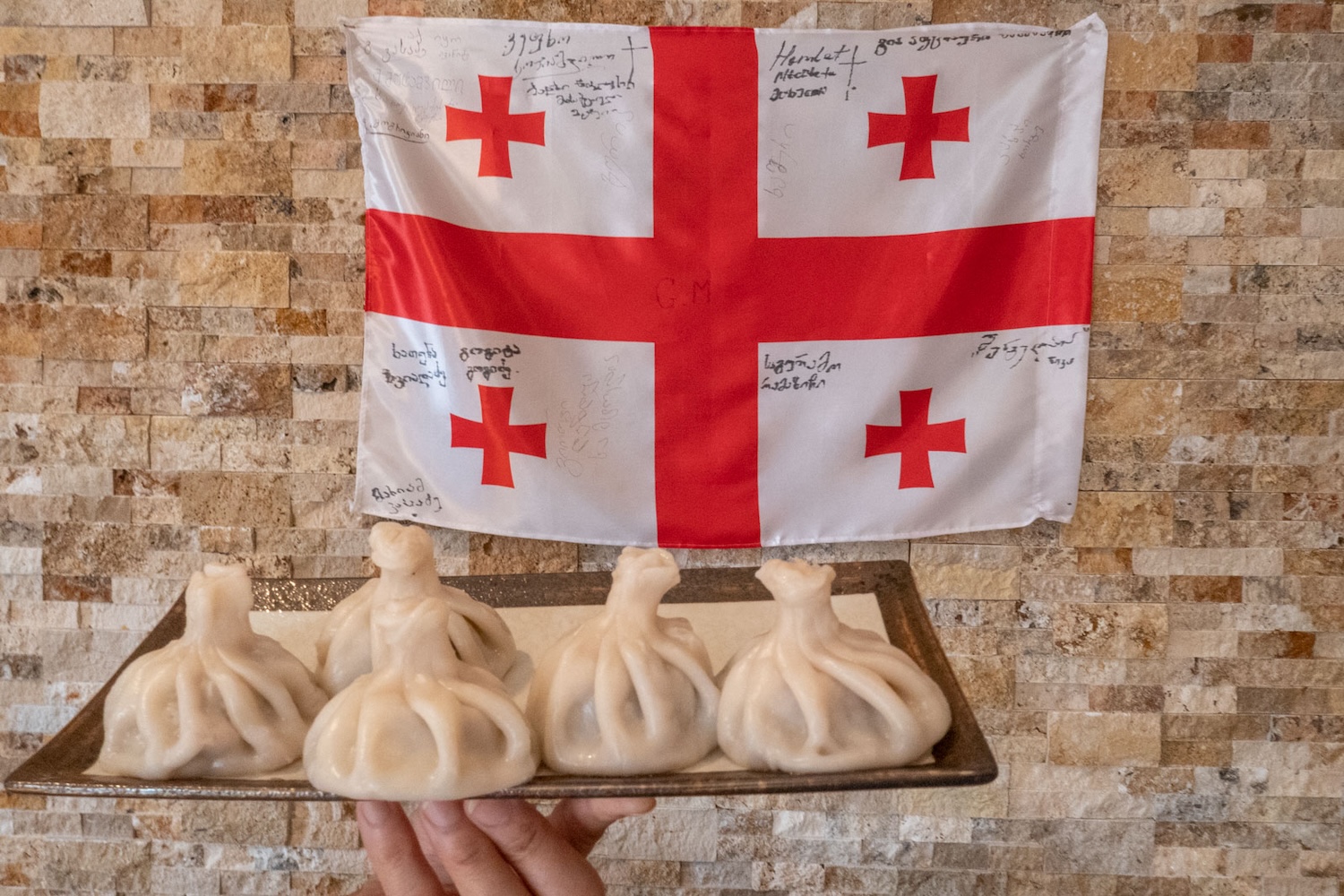 Georgia is an intimate dining experience operated by a mother and daughter from Tbilisi.