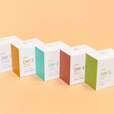 prolon fasting kits on an orange background
