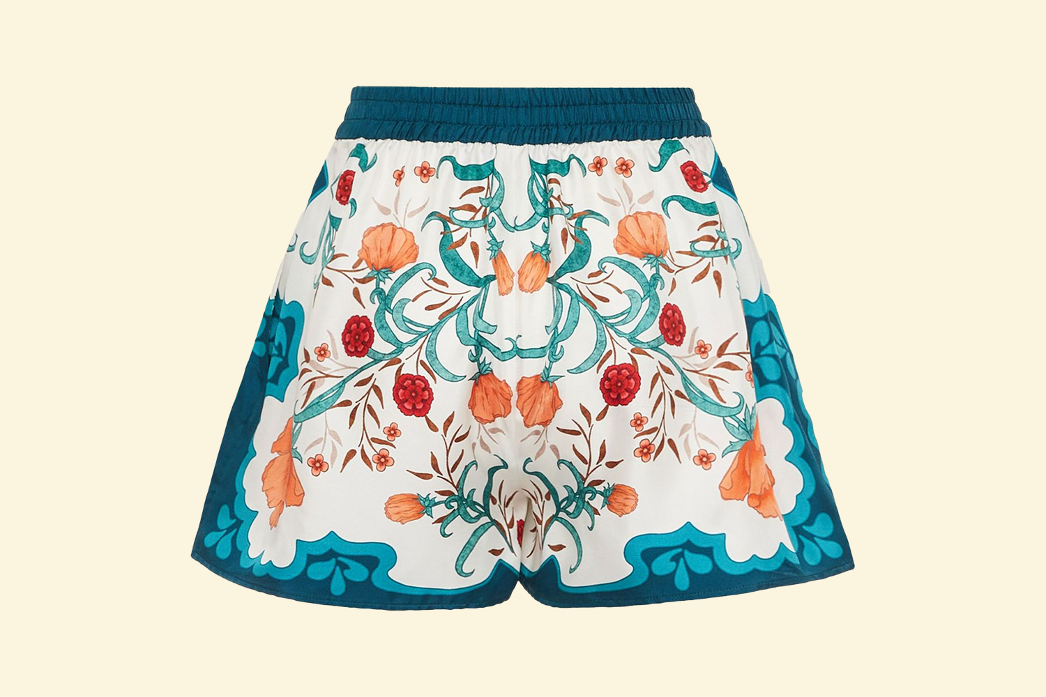 Orlebar Brown x La DoubleJ Pull-Up Shorts Morpheus Orange