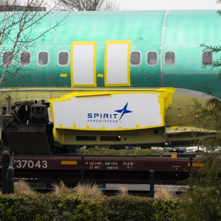 Boeing 737 made by Spirit AeroSystems