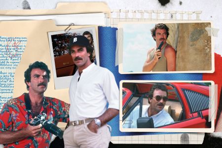 Tom Selleck as Magnum P.I.