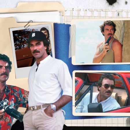 Tom Selleck as Magnum P.I.