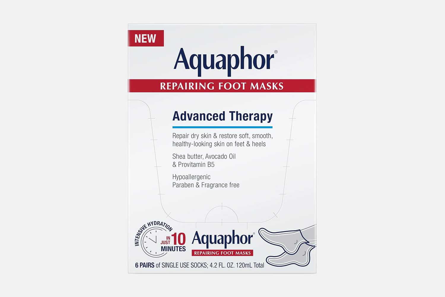 Aquaphor Repairing Foot Masks