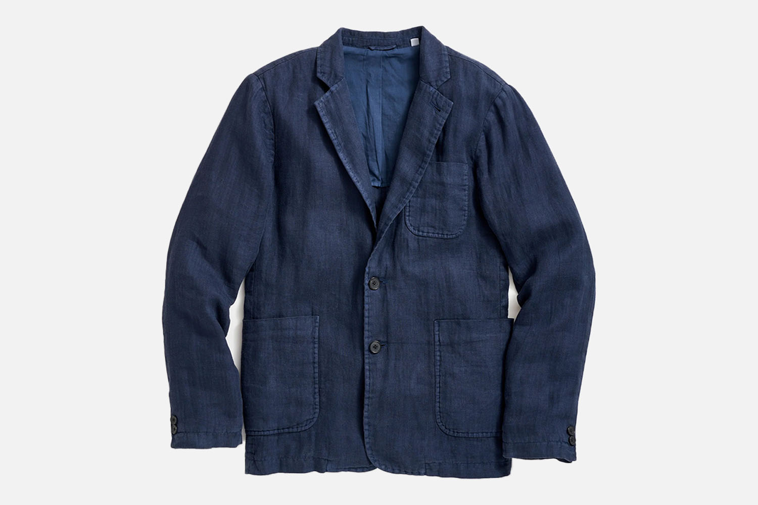 Billy Reid Garment Dyed Linen Archie Jacket
