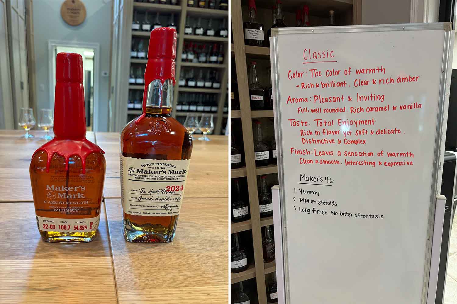 Classic Cask Strength Maker's and the 2024 Heart Release