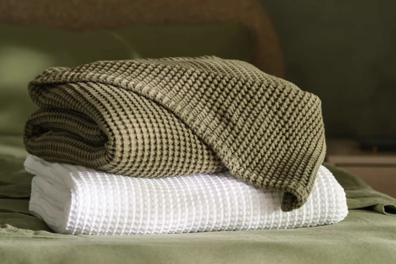 Brooklinen Dreamweave Waffle Bed Blanket (Queen)