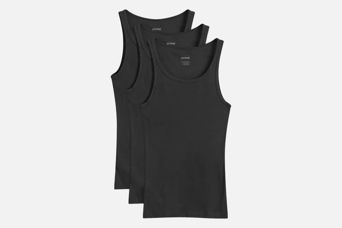 SKIMS Cotton Rib Tanks (3-Pack)