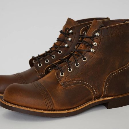Red Wing Iron Ranger boots, one of our favorite American-made products