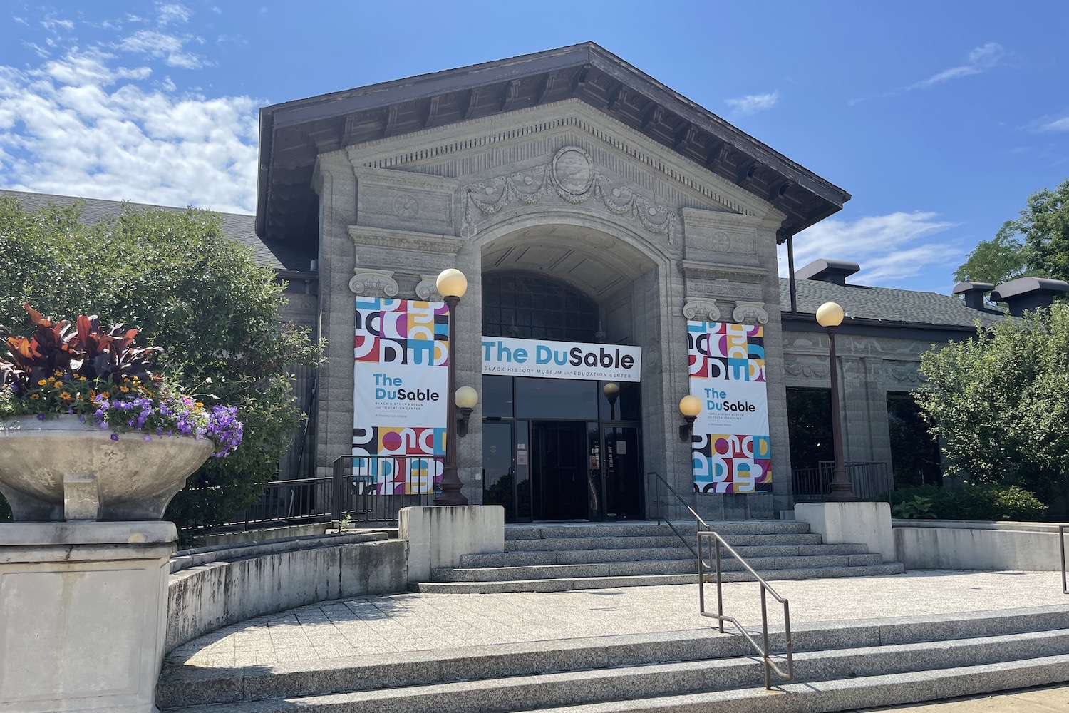 The DuSable Museum of African American History on the South Side of Chicago