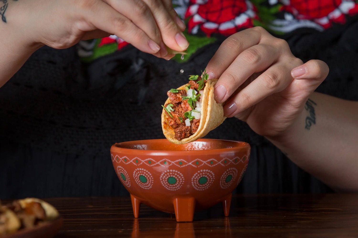El Palote Panadería is an iconic go-to for plant-based tacos in a variety of styles
