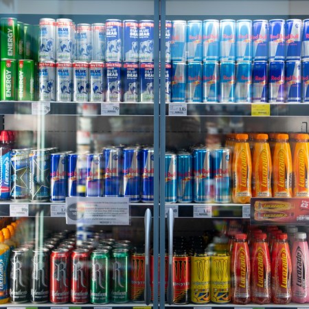 Energy drink cans