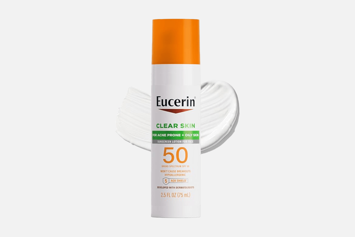 Eucerin Clear Skin SPF 50 Face Sunscreen Lotion