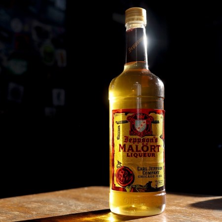 A bottle of Malort