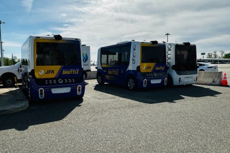 Ohmio’s Autonomous Vehicles Are Running at JFK Airport