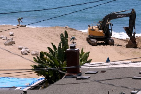Landslides Created a New Beach in California