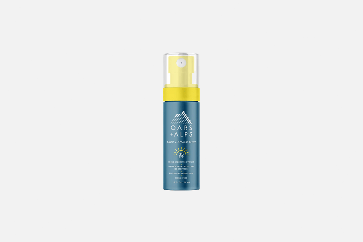 Oars + Alps Face & Scalp Mist with SPF 35