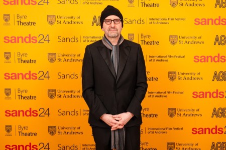 Steven Soderbergh attends the Sands: International Film Festival of St Andrews on April 20, 2024.