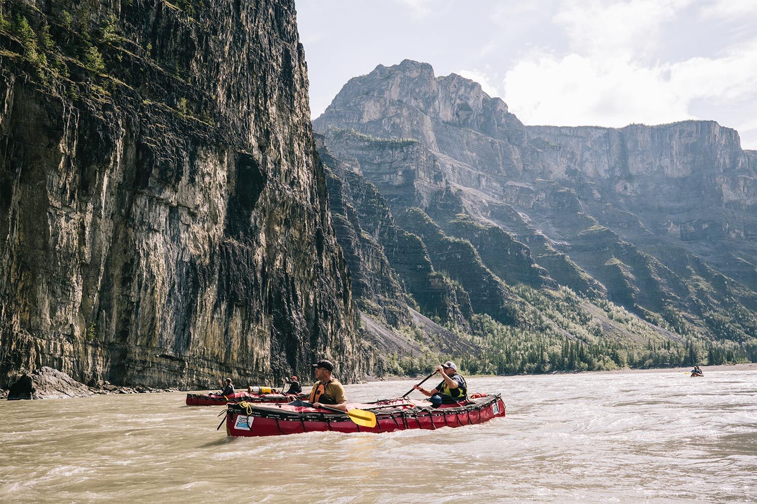 A canoe trip through the deep Canadian wilderness on the South Nahanni River, which is known as the "Grand Canyon of the North"