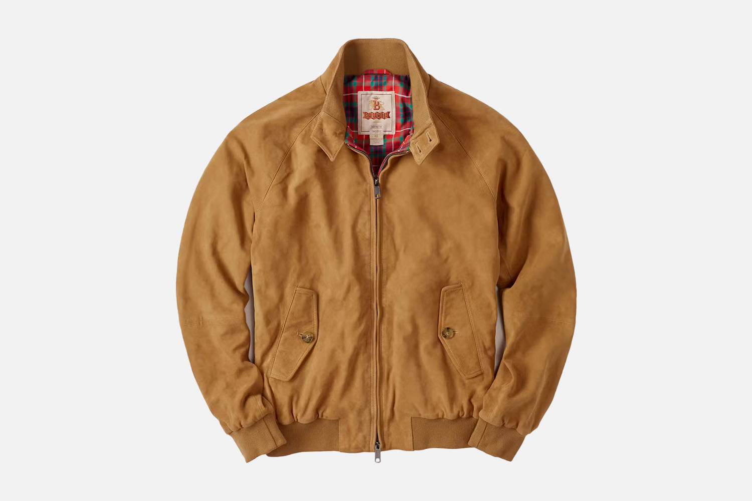 Baracuta G9 Harrington Suede Jacket