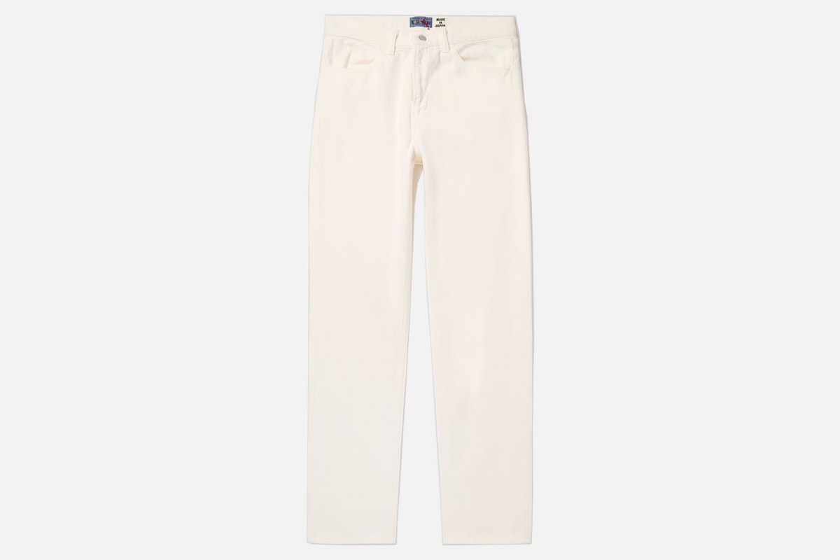 Blue Blue Japan Straight-Leg Sashiko Cotton Trousers