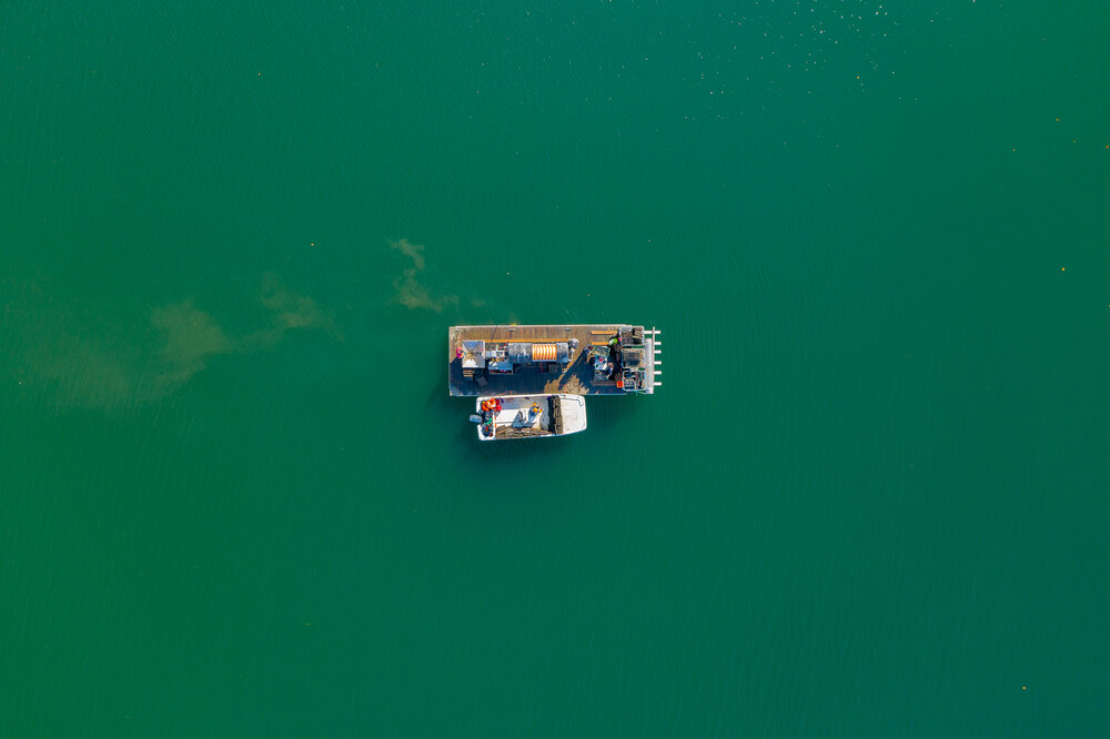 NSSF's newest work boat includes a full solar array and an electric motor 