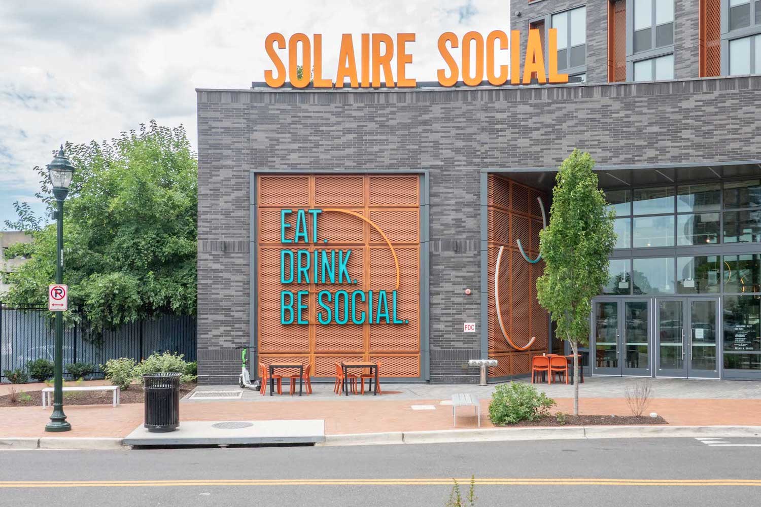 Solaire Social features ten vendors, including Chef Gui Gonzalez's Fire Pit and Pau & Sophia's Thai Kitchen