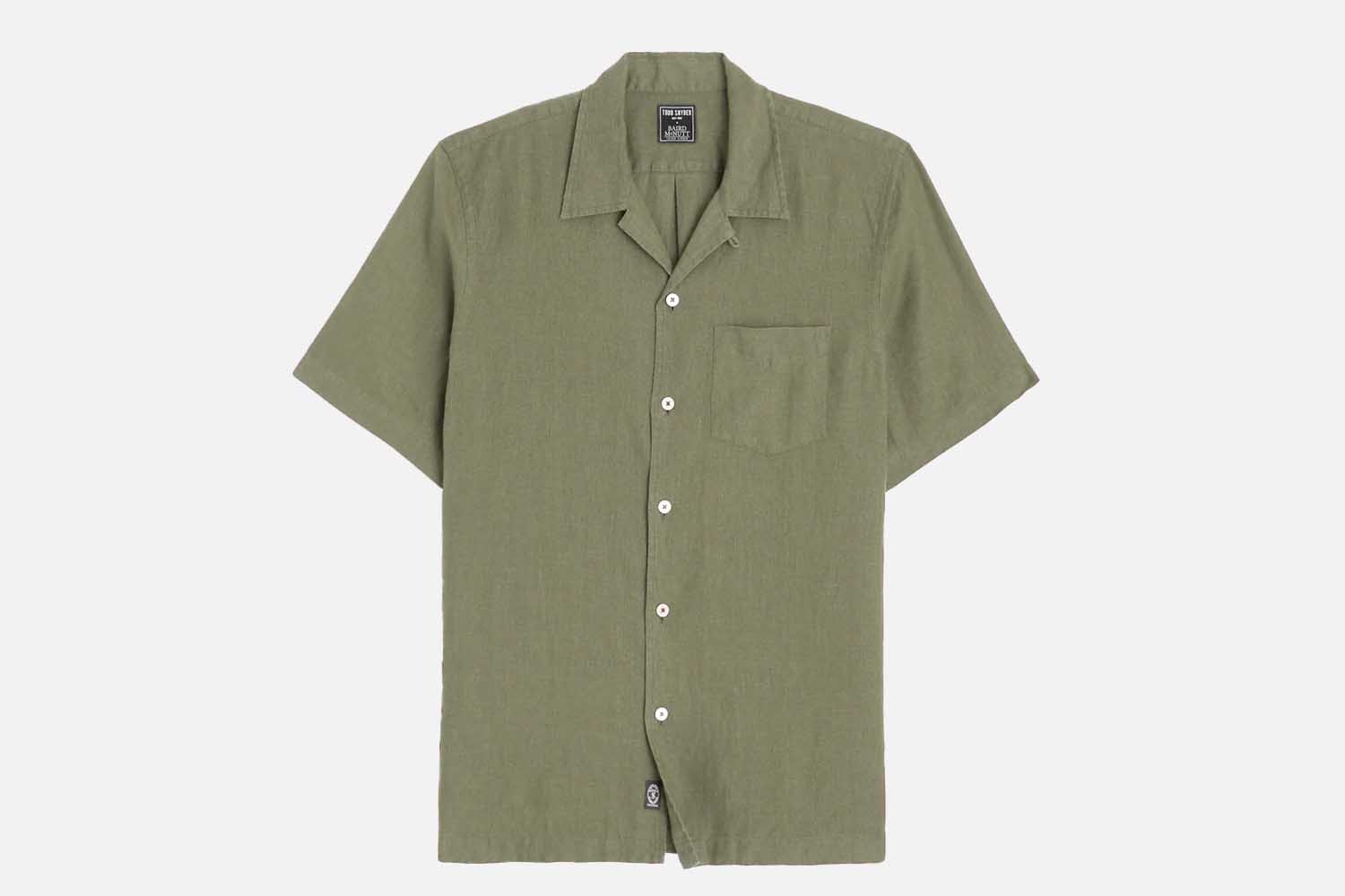 Todd Snyder Relaxed Camp Collar Shirt