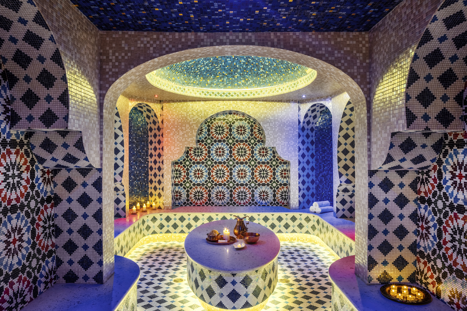 The Moroccan hammam at World Spa