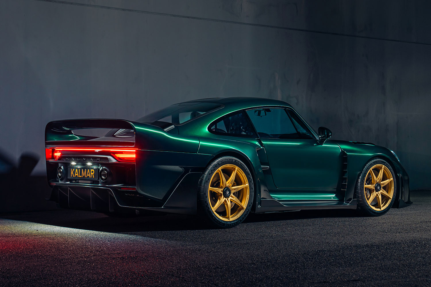 The Kalmar 9X9, which was unveiled at Monterey Car Week 2024