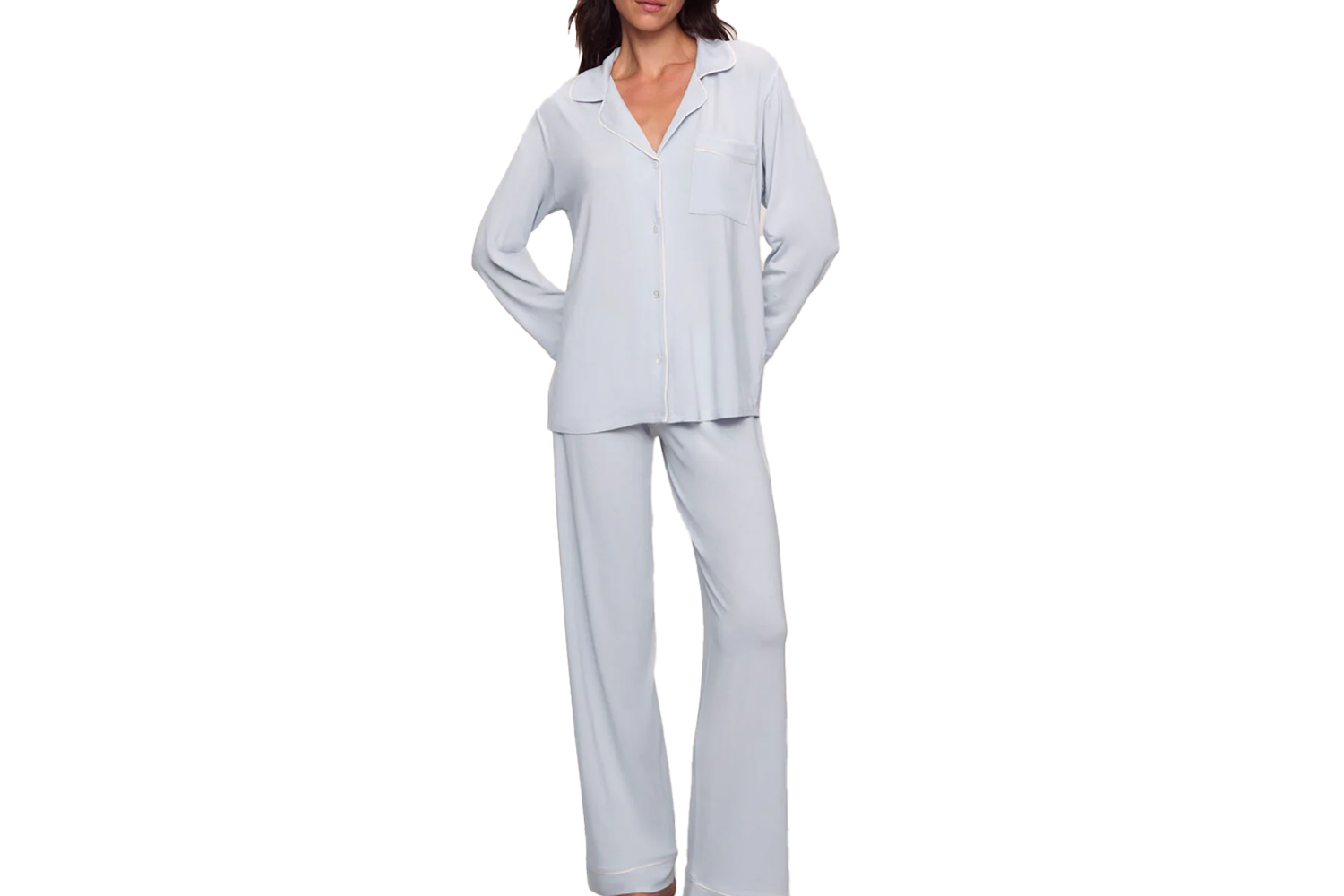 Eberjey Gisele TENCEL Modal Long PJ Set<br><a href="https://eberjey.com/products/gisele-tencel-modal-long-pj-set-ice-blue-ivory?variant=42417320001688&g_acctid=933-603-9741&g_adgroupid=&g_adid=&g_adtype=none&g_campaign=Google_Pmax_BestPerformers_ExclSilks_tROAS&g_campaignid=22650079110&g_keyword=&g_keywordid=&g_network=x&utm_source=google&utm_medium=cpc&utm_campaign=&utm_content=&utm_term=&gad_source=1&gad_campaignid=22659845653&gbraid=0AAAAAD-s2xbUOoEkXIs4Ji7kwAWkQVOwU&gclid=CjwKCAiA_dDIBhB6EiwAvzc1cJVbjcwv1sh9oo3udIEYd3GkTjG3Wb6mmm9al2wJDfG9hEmghuX11RoCkHwQAvD_BwE#reviews-widget"></a>