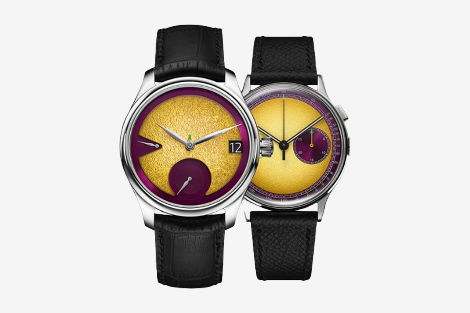 H. Moser &amp; Cie Endeavour Perpetual Calendar Passion Fruit/Studio Underd0g Passion Fruit 03Series