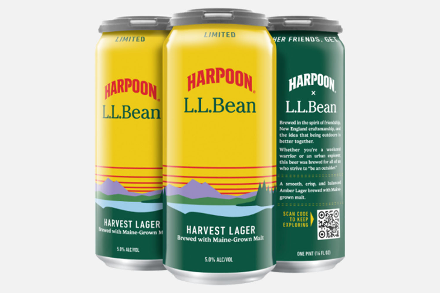 Harpoon Brewery x L.L.Bean Harvest Lager