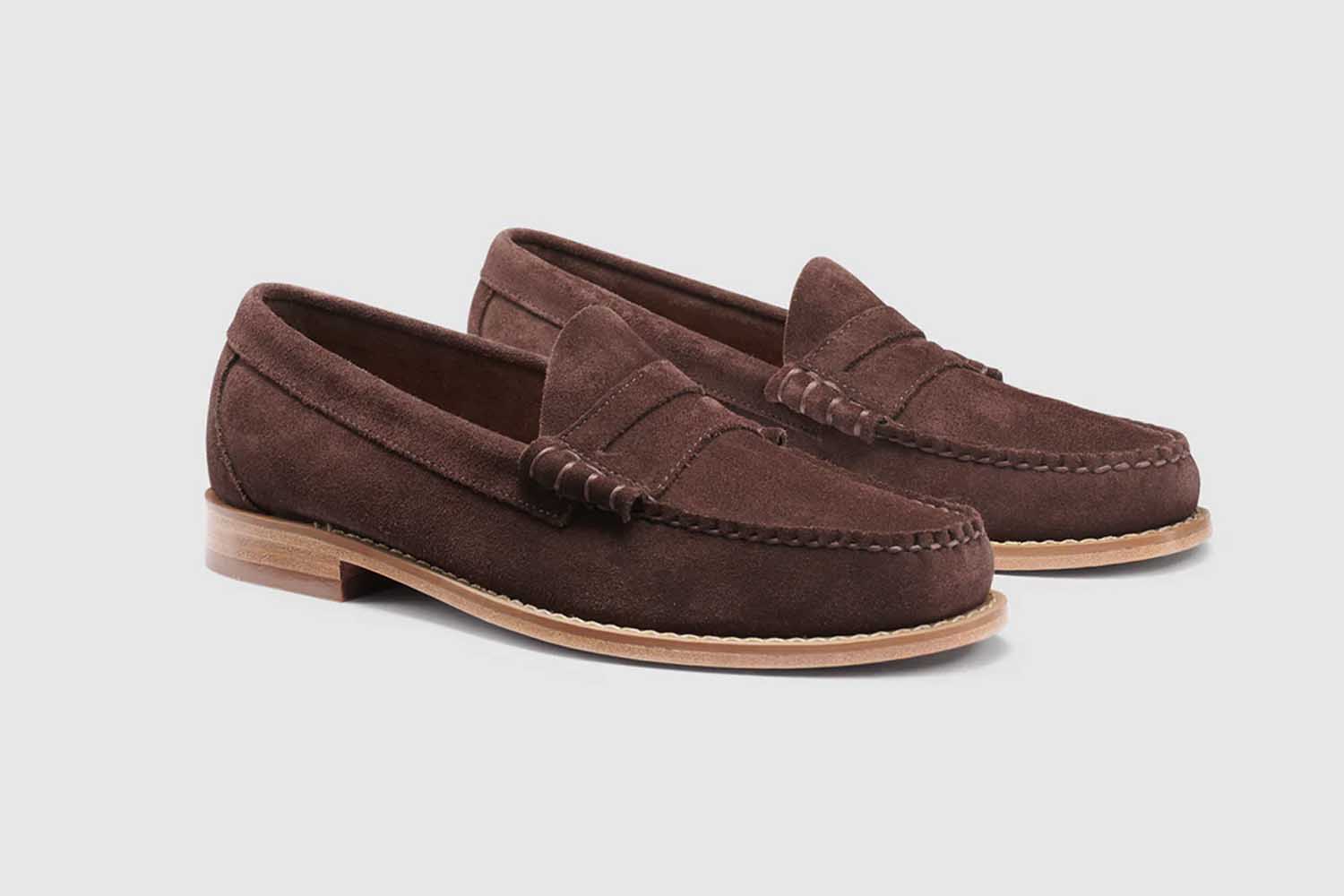 G.H. Bass Menu0026amp;#8217;s Larson Suede Weejuns Loafer