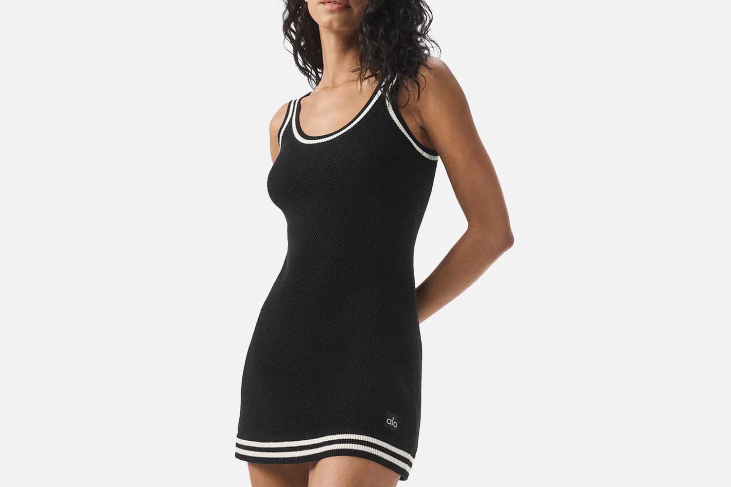 Alo Tennis Club Sweater Knit Dress